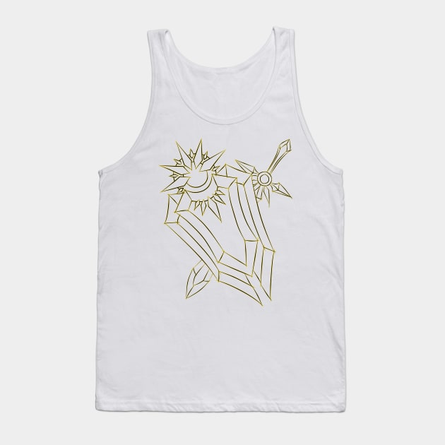 Leona Shield & Sword Tank Top by DeLyss-Iouz